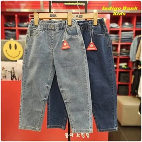 인디고키즈 [빠른배송_.릴렉스핏] 해마다 BEST 1위! 넉넉한 릴렉스핏으로 매일매일 입기 좋고 스판 좋고 워싱도 멋진 @@시그니처 릴렉스핏 데님팬츠 IKTJ24SG2