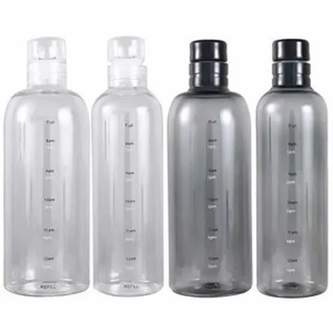 누수 스포츠 타파물통 대용량 파우치 물컵 700 ml 방지 티보틀 500 물병, transparent-700ml, 1개
