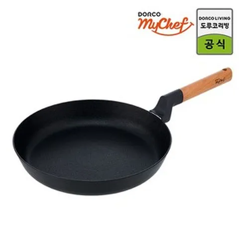 도루코 도루코 마이셰프 퓨어 우드 IH 프라이팬 28cm /인덕션용, 단일옵션, 1개