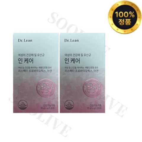 닥터린 여성이 건강해 질 유산균 인케어 30포 x 2박스배송품질보증