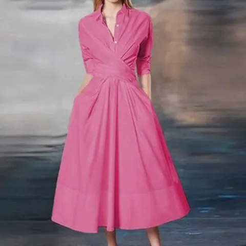 차화연 셔츠 원피스 수입 드라마 협찬 연예인 스타일