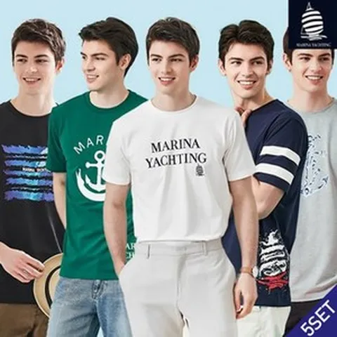 르오트 시그니처 에어필 티셔츠 5종세트