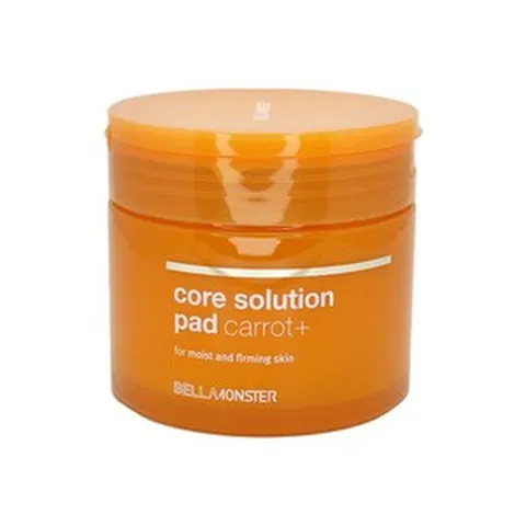 벨라몬스터 코어솔루션 패드 캐롯플러스 본품 70매 얼굴 주름개선 각질제거 스크럽 모공케어, 1개, 6.16oz