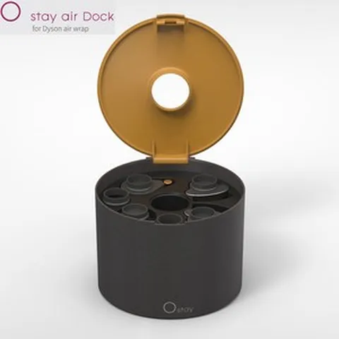 [신형]다이슨 에어랩 컴플리트 호환 거치대 오스테이 뉴 에어독(색상 택1), 핑크