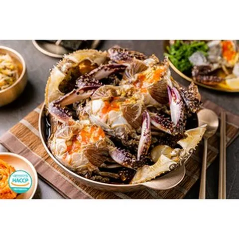 대궐 연평도 알배기 간장게장 2kg / 2.5kg / 3kg 당일제조 30년전통 저염 수제간장 암꽃게 꽃게장 국내산 간장게장국수 면사리 증정, 간장게장 (더 큰 놈 4미) 3kg, 1개