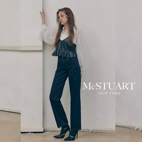 맥스튜어트 뉴요커 릴렉스 여성 데님 3종 806142
