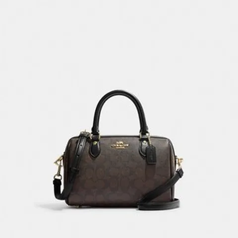 코치 시그니처 캔버스 로완 사첼백 CH280 IMAA8 Rowan Satchel In Signature Canvas