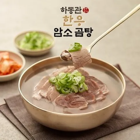 하동관 한우 암소 곰탕, 10개, 600g