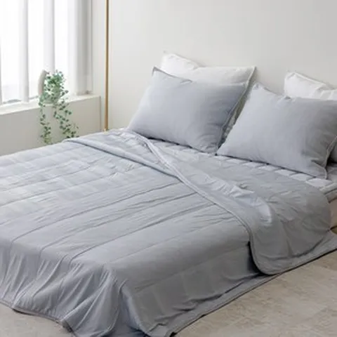 슈퍼쿨 여름이불 시어서커 냉감 패드 모달 인견 차렵이불 침구 세트 슈퍼싱글 퀸