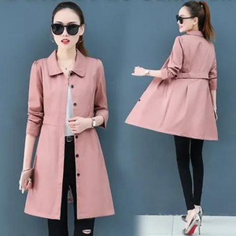 SAMARA 트렌치코트 여자코트 롱코트 바바리코트 간절기 아우터 루즈핏 자켓