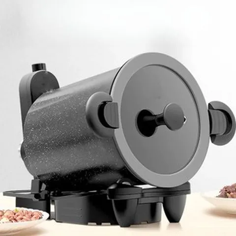 통돌이오븐 미트 볶음 로테이팅 머신 삼겹살 로테이팅냄비 자동