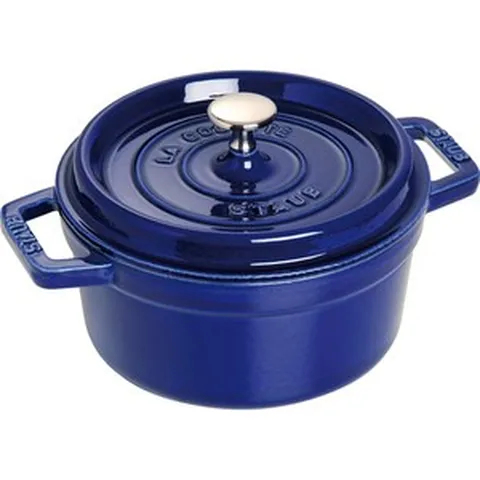 스타우브 꼬꼬떼 찜기 세트 무쇠 주물냄비 26cm 5.2L 다크블루 Staub