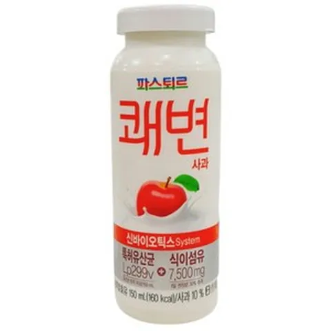 파스퇴르 쾌변 요구르트 사과 맛 150ml 4개