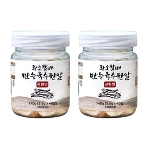 다올 만능 육수한알 진한맛 40알 1+1, 140mg, 1세트