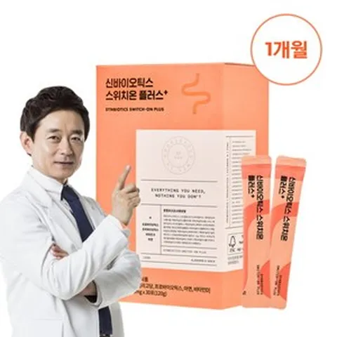 [스위치온] 신바이오틱스 플러스 유산균 1개월, 1개, 상세 설명 참조, 상세 설명 참조