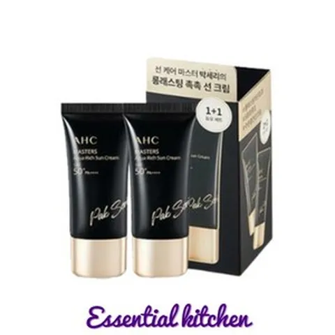 AHC 박세리 마스터즈 아쿠아리치 선크림 30ml 2개