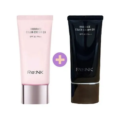 [GS특가]리엔케이 래디언스 크림 EX 듀오세트(커버크림+빛크림), 30ml
