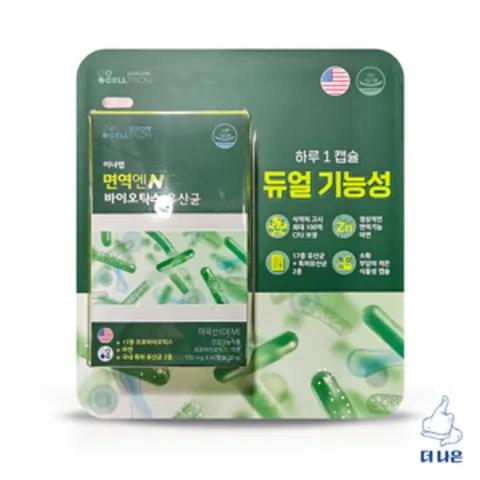 셀트리온스킨큐어 면역엔N 바이오틱스 유산균, 60정, 1개