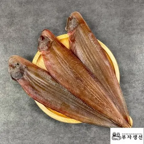 [부산명물][반건조 생선] 부자생선 본점 반찬용 생선 박대 소 중 판매, 박대 소35센치1마리, 1개