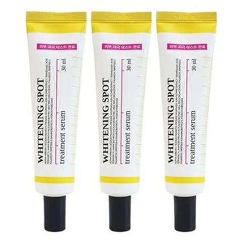 메르헨랩 메르헨 기미 주근깨 잡티 미백 화이트닝 스팟 트리트먼트 세럼 30ml, 3개 (마스크팩 증정+무료배송)