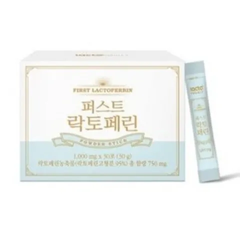 퍼스트 락토페린 초유 락토페린다이어트 내장지방 다이어트 락토페린 lgg 성장인자 단백질, 30g, 2개