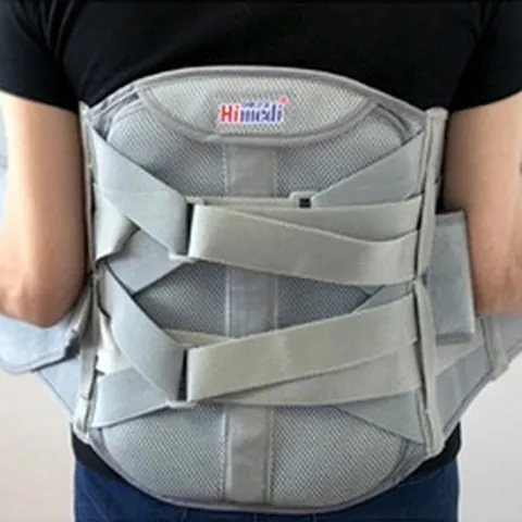 의료기기 의료용허리보호대 허리 디스크 통증 늑골 보호대 수술복대 척추 보조기 보조대 운동용복대 배복대 허리디스크복대 요추보호대 의료기기복대, 1개