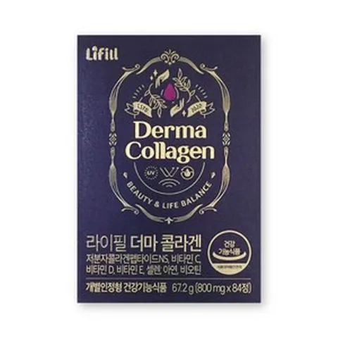 라이필 더마 콜라겐 800mg X 84정 1박스 조여정 어린 저분자 펩타이드 429262, 1개