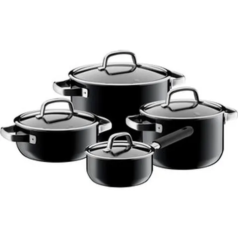 WMF 퓨전테크 미네랄 냄비 4종 세트 블랙 인덕션가능