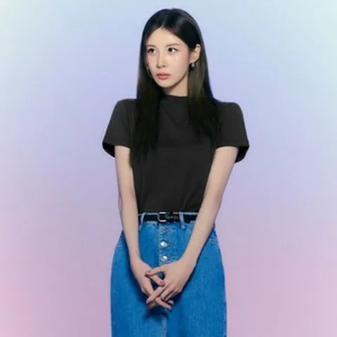 더엣지 5종세트 하프슬리브 모달 티블라우스