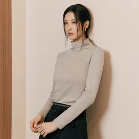 더엣지 5종세트 24FW 에센셜 모달 티블라우스