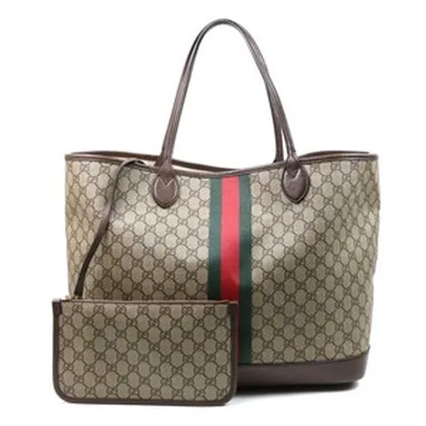 ( 중고명품 ) 726755 오피 디아 라지 쇼퍼 토트백 + 보조파우치 [고이비토 마산신세계점]