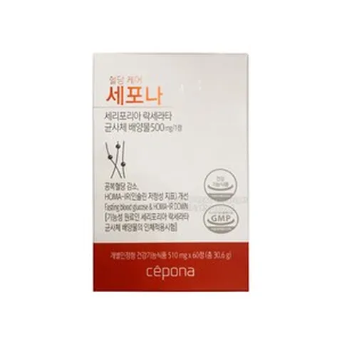 세포나 혈당케어 30.6g, 1개, 60정, 60정