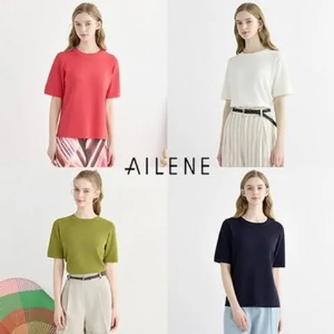 [엘렌느] 컬러팝 코지 니트 4종