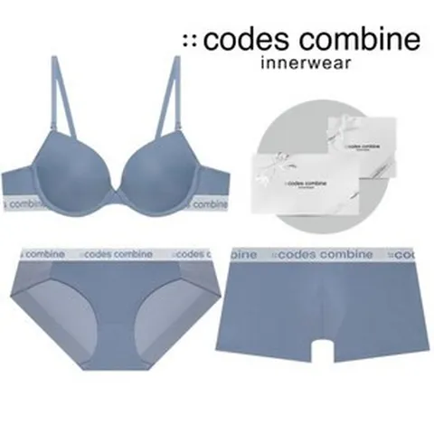 (백화점 정품) [선물포장]남여커플속옷세트CDWBRBPDR561BG 407983, 85B_100 | 95