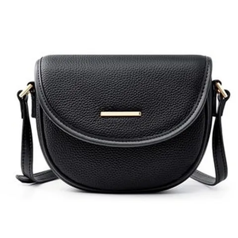 천연가죽 반달백 스트랩 조절 가능 숄더백 크로스백 여성 가죽 가방 ABK00120