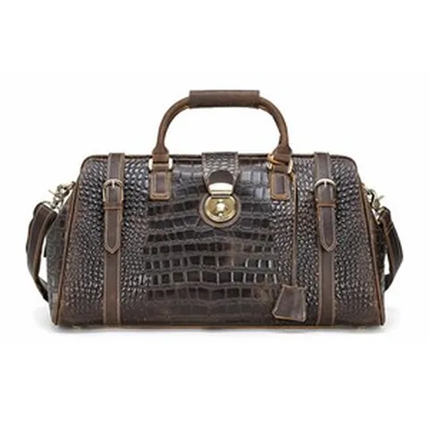 이태리 천연소가죽 러프디자인 보스턴가방