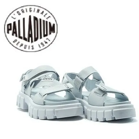 [팔라디움][폴로] 리볼트 스카이블루 플랫폼 샌들 98578-409-M