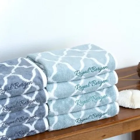 로얄베르겐 프리미엄 뱀부타올 모로칸 페이스 타올