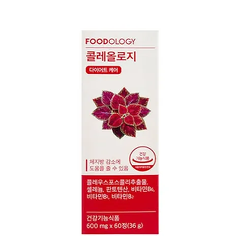 [푸드올로지] 콜레올로지 다이어트 보조제1개 · 60정