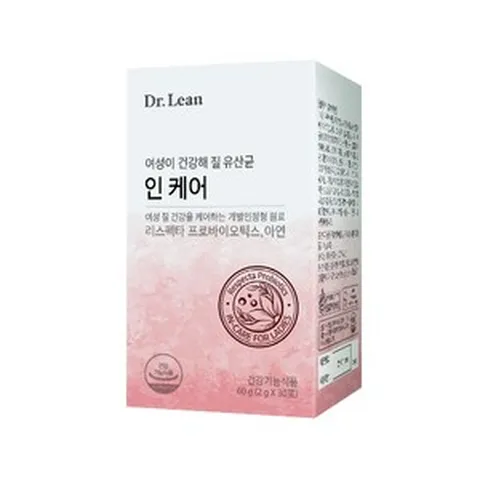 3+1 닥터린 인케어 리스펙타 프로바이오틱스 기능성 아연 질 여성 건강 유산균 2g x 30포 4박스, 1.인케어 3+1, 4개