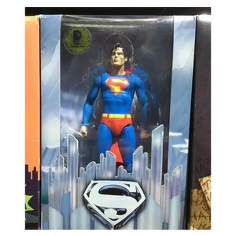 [구매대행] NECA DC 슈퍼맨 배트맨 피규어 조커 7인치 가동 모형, 7인치 박스 슈퍼맨