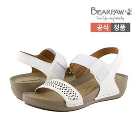 베어파우(BEARPAW) LUCIA 루시아 쿠션 샌들 K720084LB-W