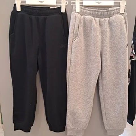 행텐주니어 (남여공용) @@울산점@@ #######보들보들 따뜻한 (((((두꺼운 기모))))보아 본딩 면 + 폴리 소재의 조거 팬츠~~~~~#######(2가지 칼라)