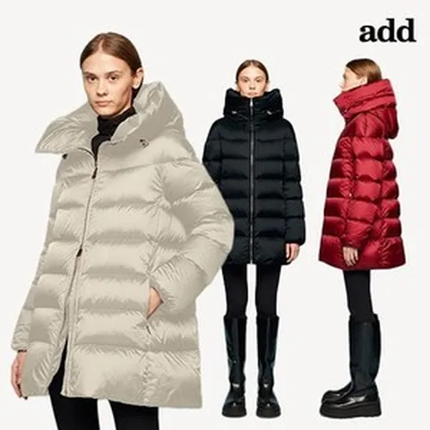 [이태리 정품] add 24FW 브라이트 롱다운 10AW226