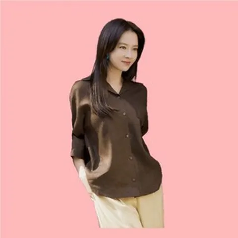 국내배송 매장 엘비엘 (런칭가89 900원) 24SS 퓨어프렌치린넨100 위켄드 블라우스 3종