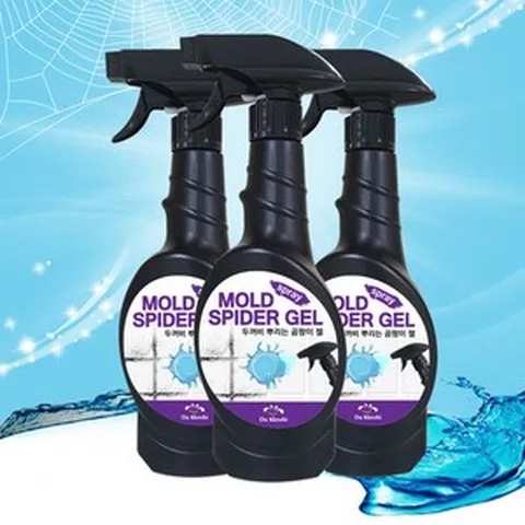 블랙스파이더곰팡이젤 뿌리는 곰팡이제거제 욕실 벽 곰팡이제거, 곰팡이젤8통