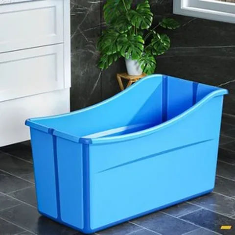 1인사우나 휴대용 모던 욕조 욕실 목욕 양동이 편안한 전신 대형 가정용 접이식 욕조, Pink-C93x46x55cm