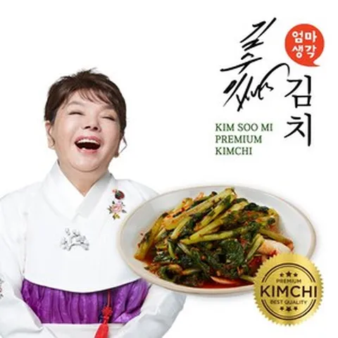 ㅁ김수미김치 엄마생각 [더프리미엄 in장수]아삭아삭별미 열무김치 235kg(선택), 열무김치2kg, 2kg, 1개