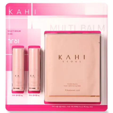 가히 멀티밤 세트(멀티밤 2입+ 마스크팩 6매), 멀티밤 2입+ 마스크팩 6매