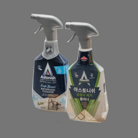 아스토니쉬 5분 욕실청소 세트(곰팡이제거제+배스룸클리너), 곰팡이 750ml 1개+배스룸 750ml 1개, 1개